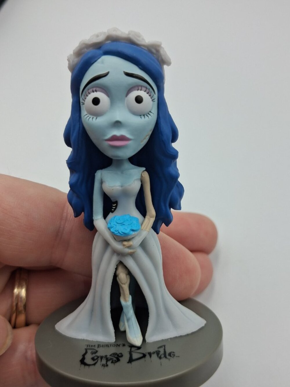 Emily the Corpse Bride Culturefly Mini 3" Bobblehead Figure NO Box EUC